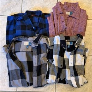 Mens Flannel Bundle!!
